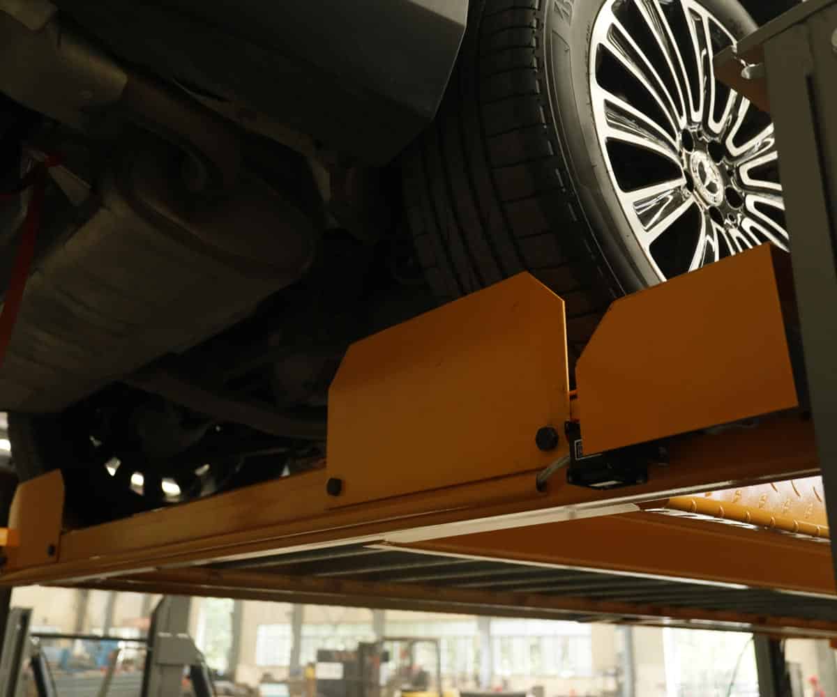 小區兩層機械式停車庫 小區兩層機械式停車庫